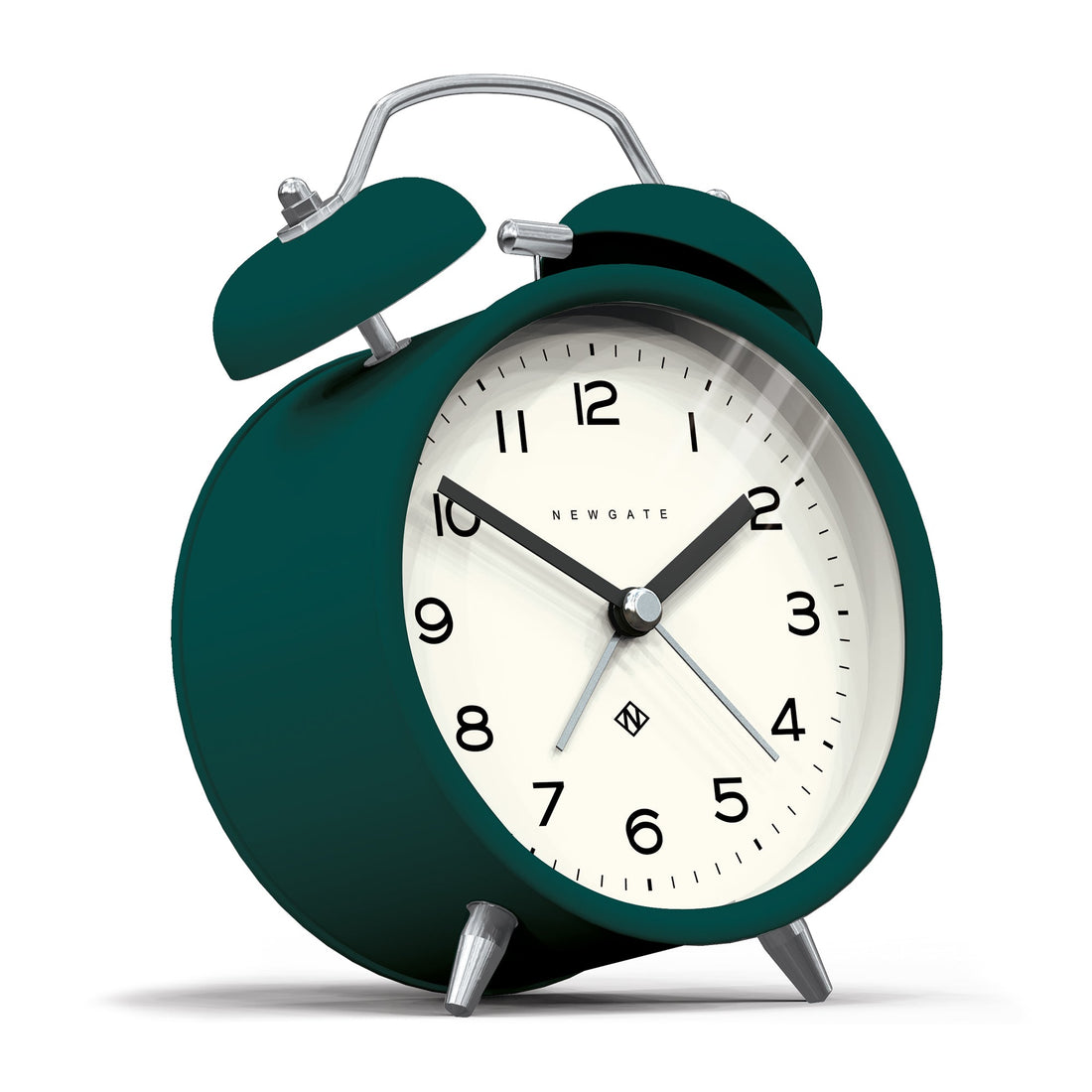 Newgate Charlie Bell Echo Alarm Clock Green*-Newgate-Mood