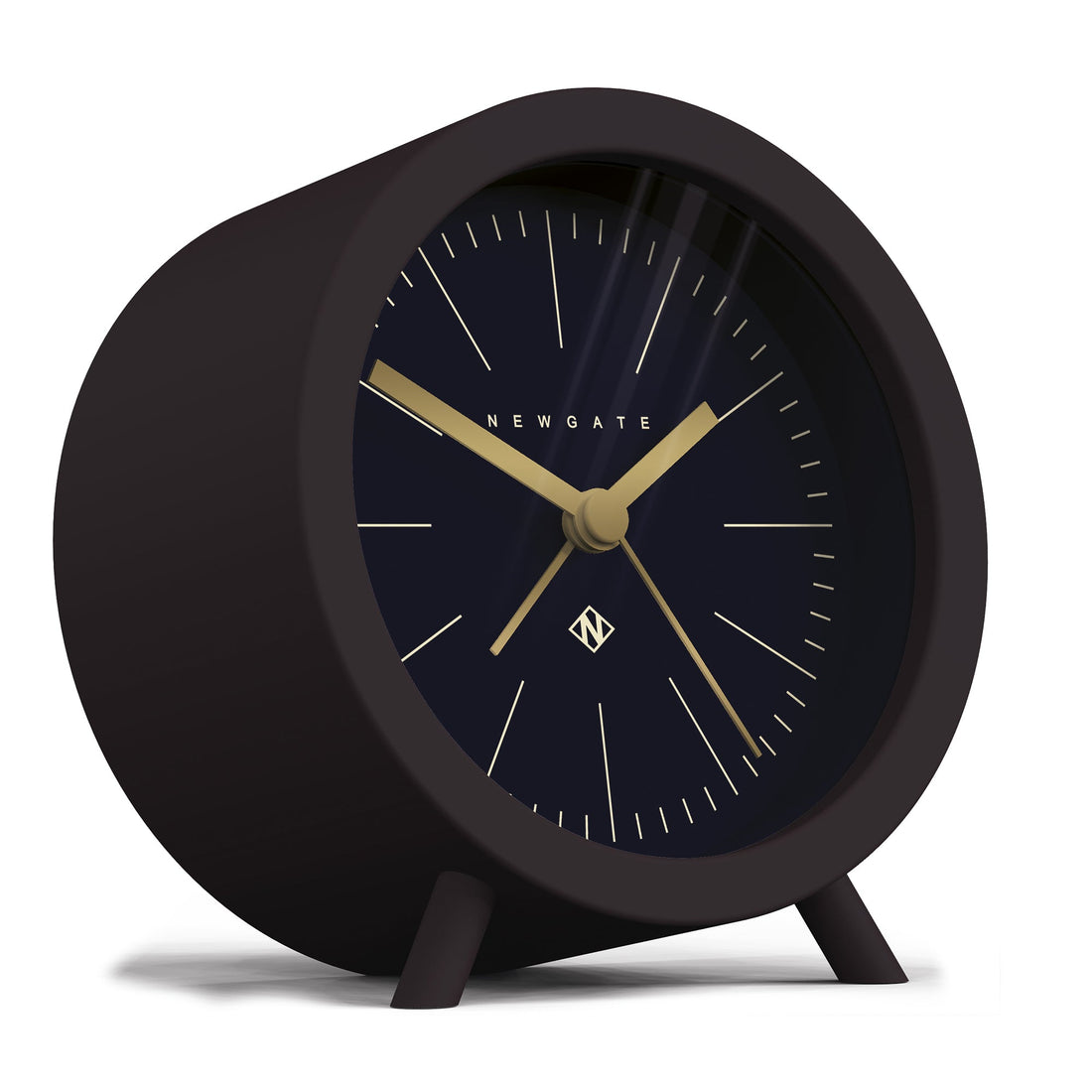 Newgate Fred Alarm Chocolate Black - Reverse Dial-Newgate-Mood
