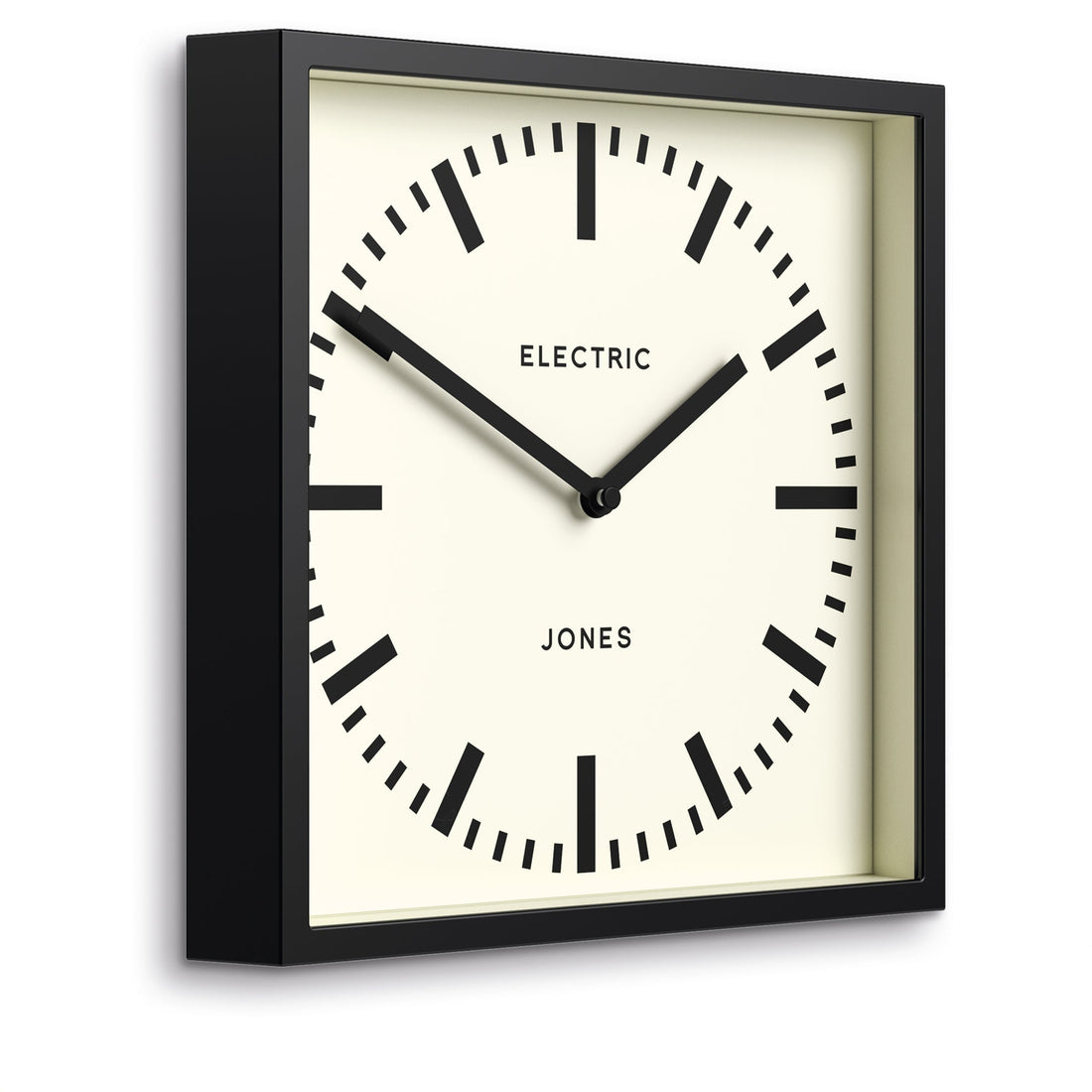 Newgate Jones Box Wall Clock Black-Newgate-Mood