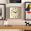 Newgate Jones Box Wall Clock Grey-Newgate-Mood