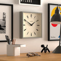 Newgate Jones Box Wall Clock Grey-Newgate-Mood