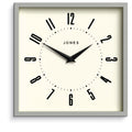 Newgate Jones Box Wall Clock Grey-Newgate-Mood