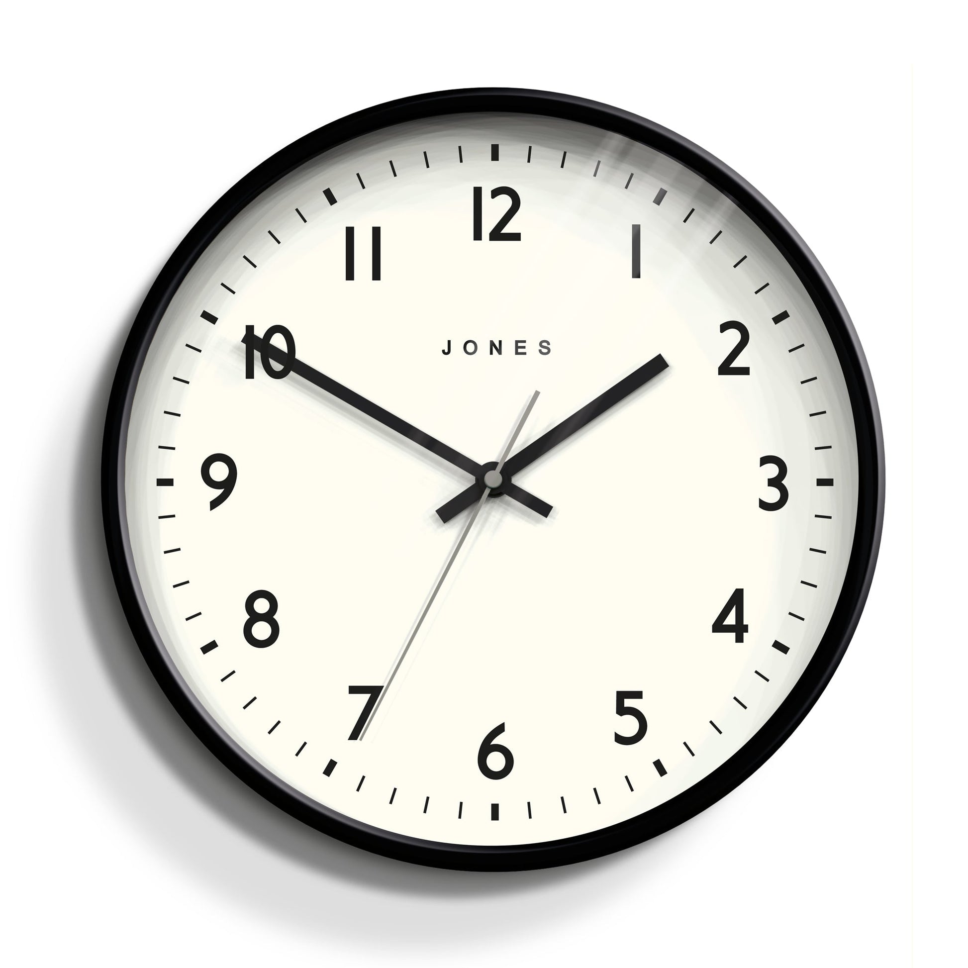 Newgate Jones Jam Clock Matte Black-Newgate-Mood