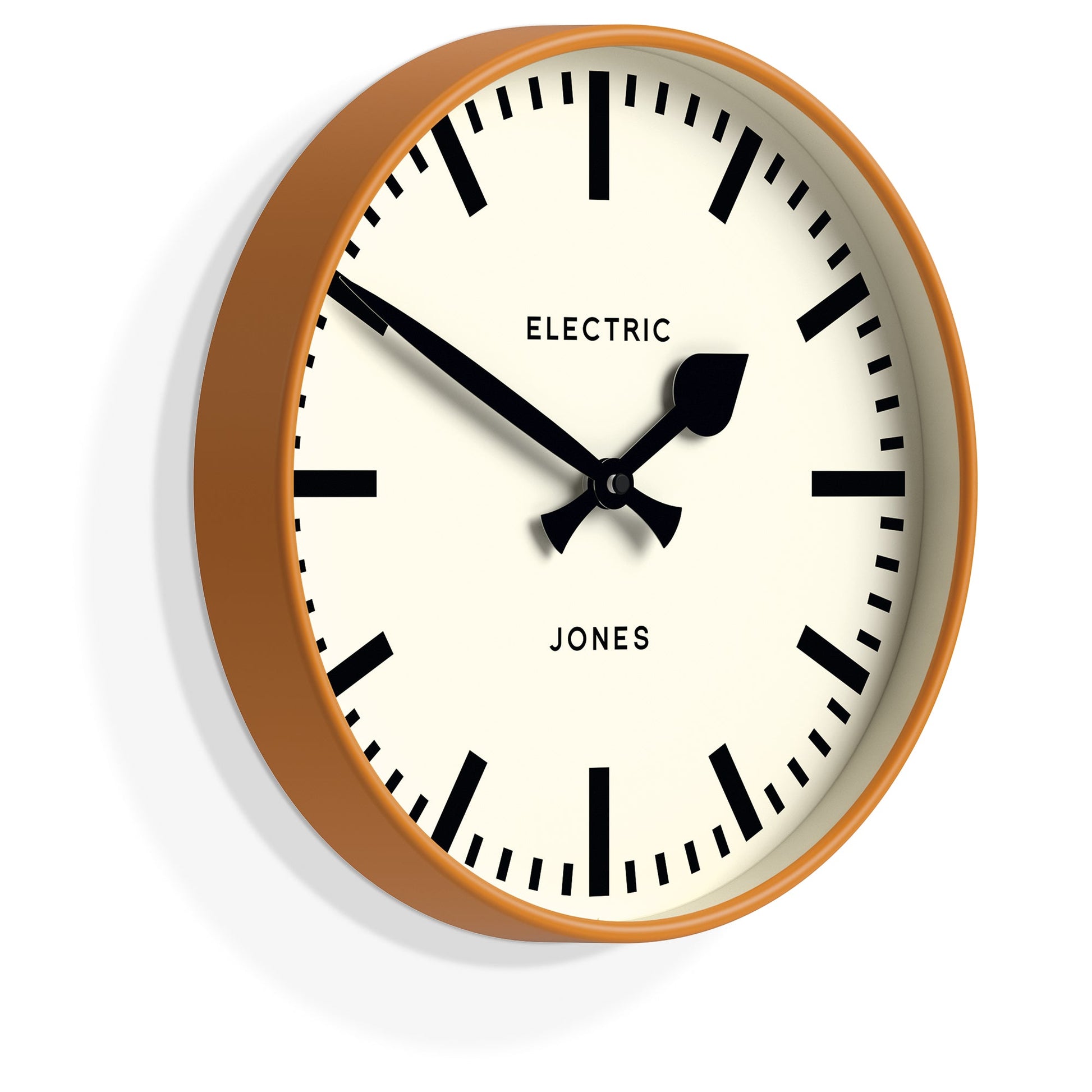 Newgate Jones Railway Wall Clock Orange-Newgate-Mood