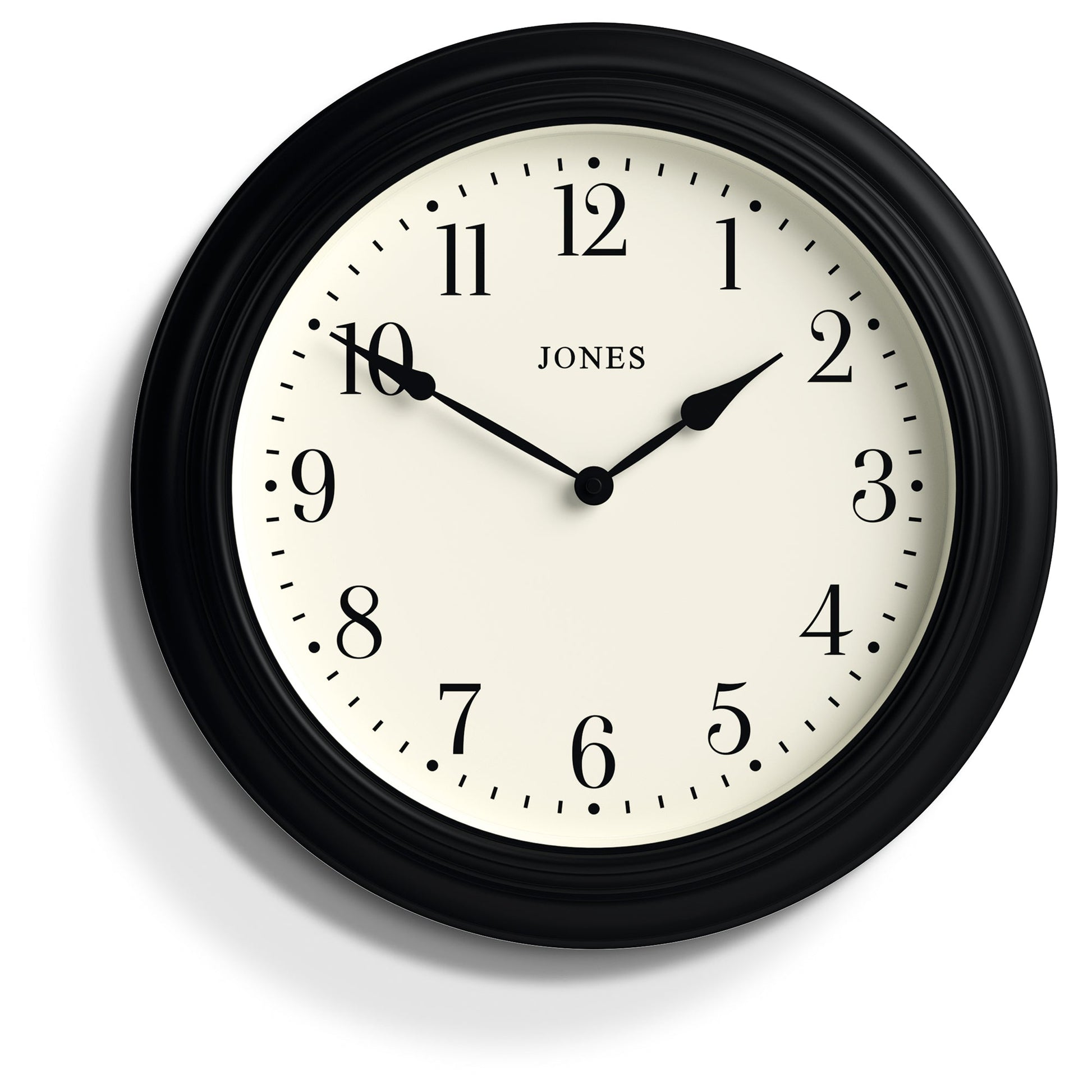 Newgate Jones Supper Club Clock Black-Newgate-Mood