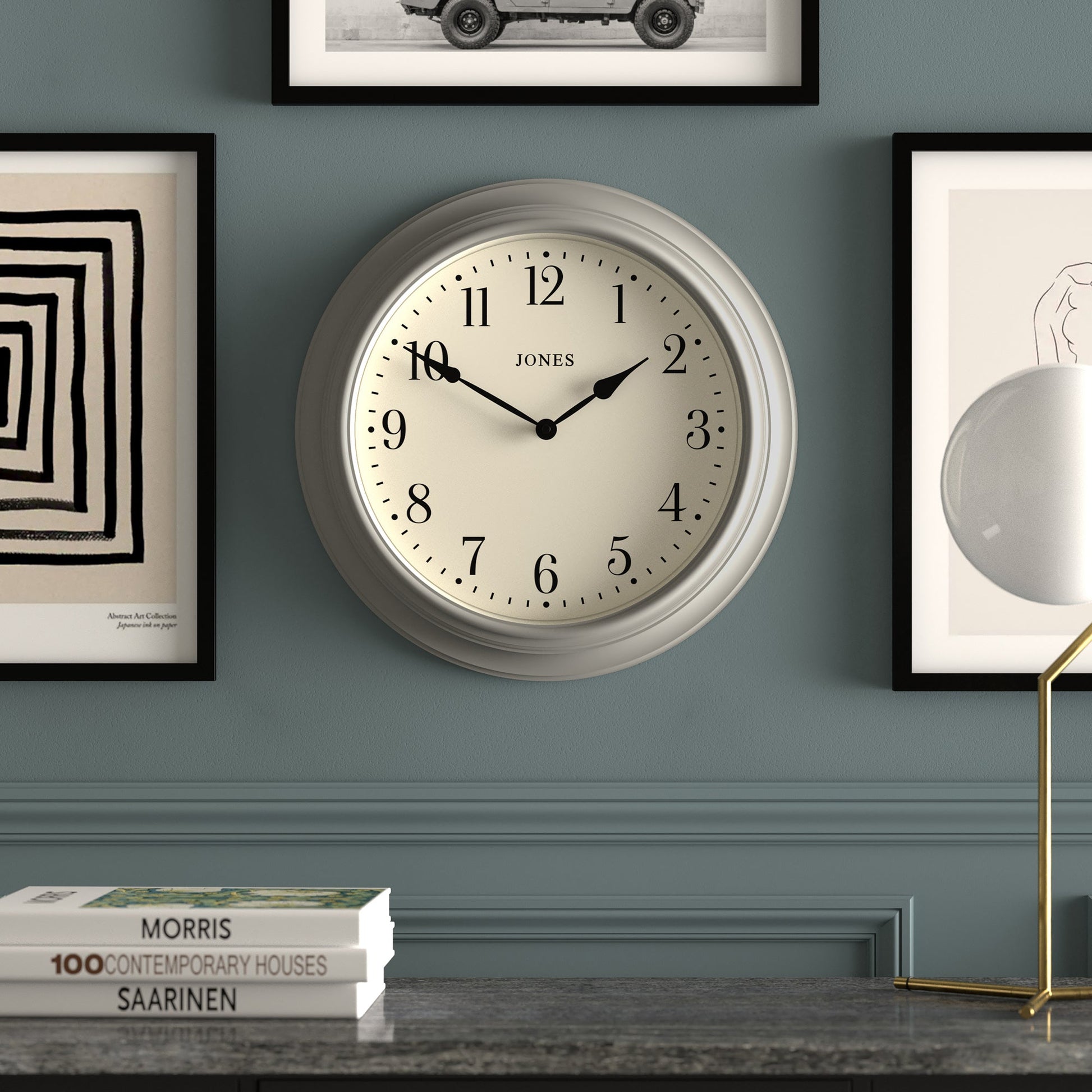 Newgate Jones Supper Club Clock Cloud Grey-Newgate-Mood