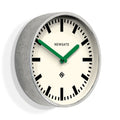 Newgate Luggage Wall Clock Galvanised Green Hands-Newgate-Mood