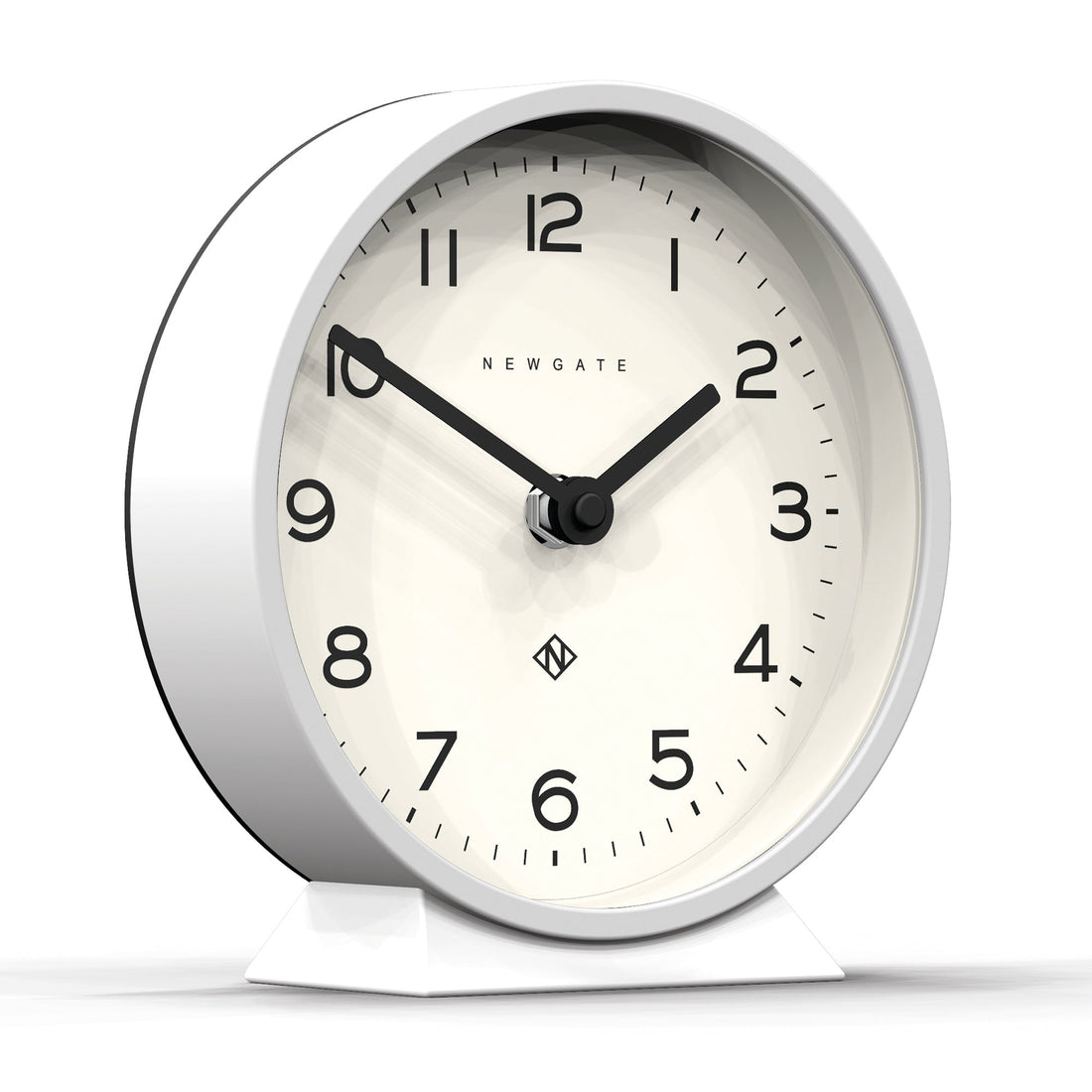 Newgate M Mantel Clock Pebble White-Newgate-Mood