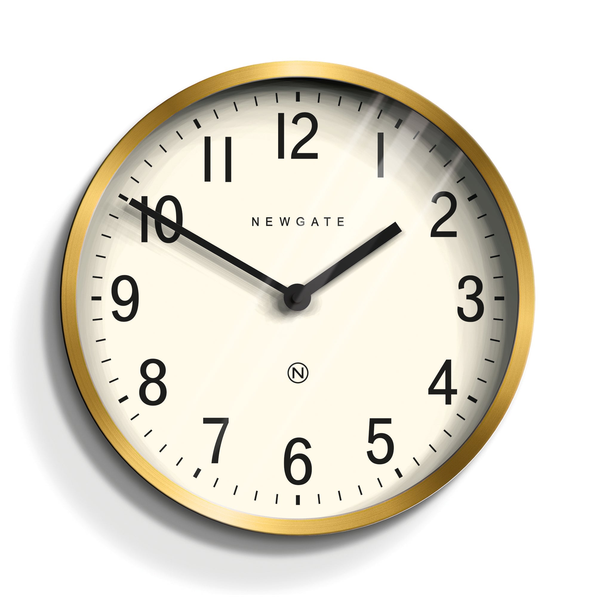 Newgate Master Edwards Clock Radial Brass*-Newgate-Mood