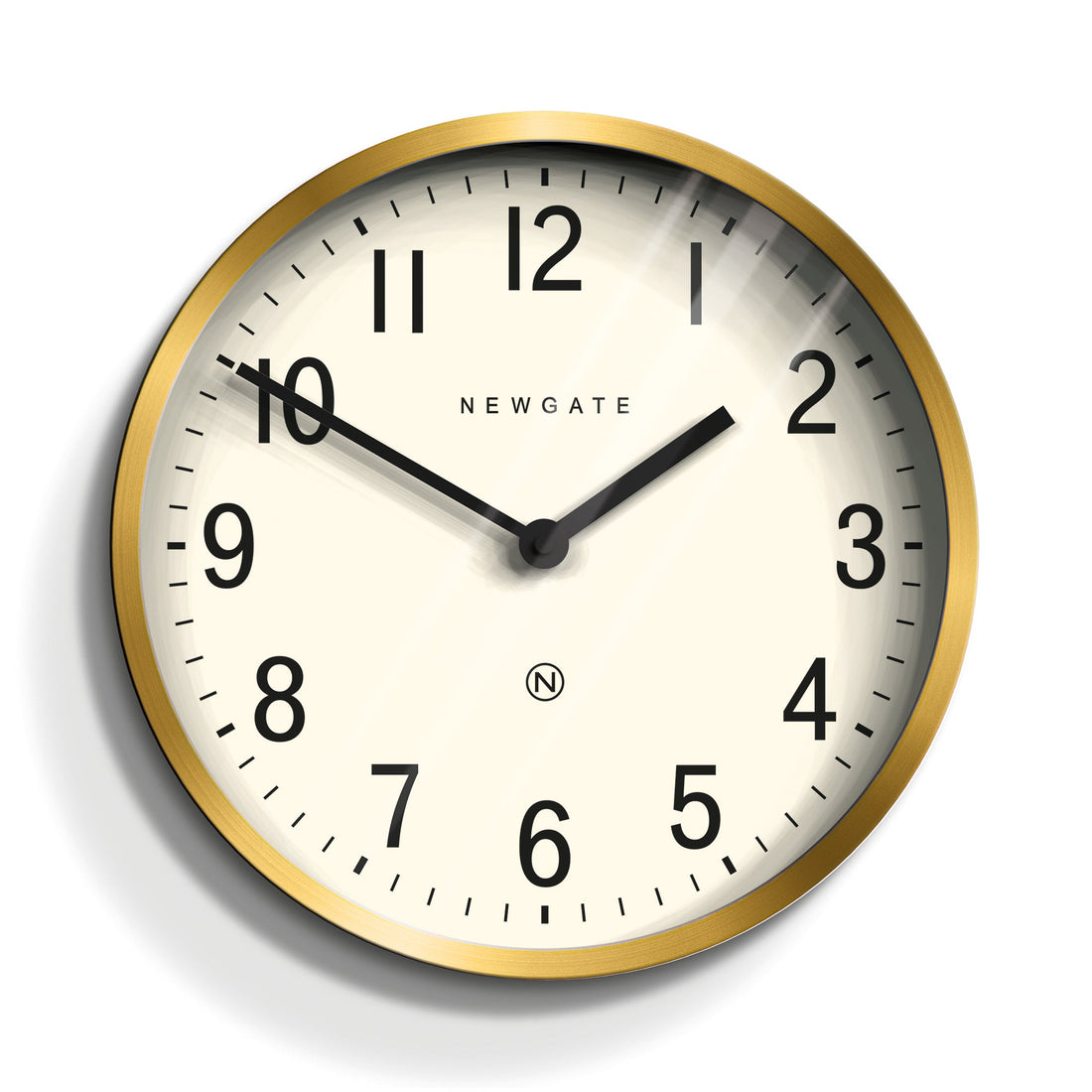 Newgate Master Edwards Clock Radial Brass*-Newgate-Mood