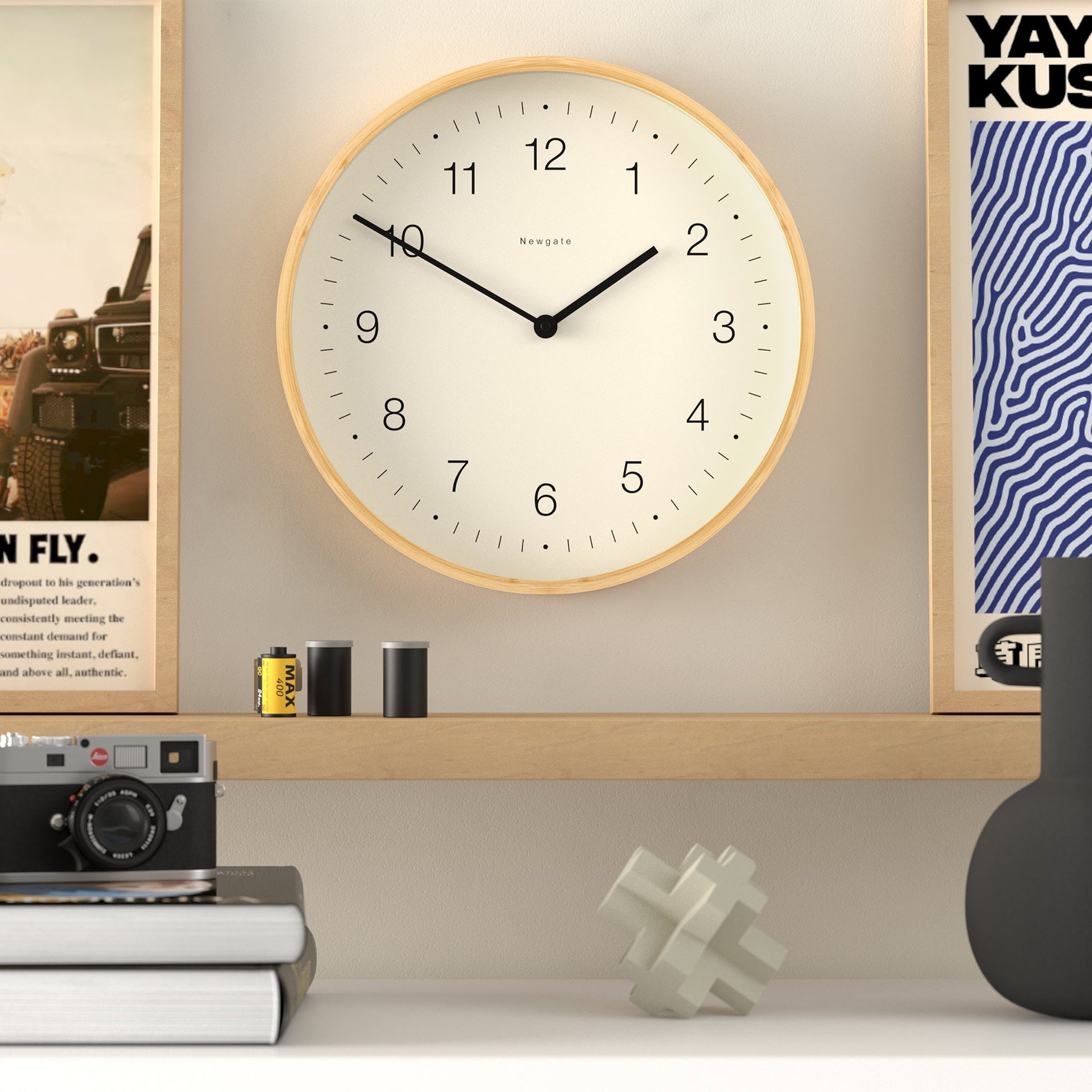 Newgate Mauritius Wall Clock - Mongoose Dial-Newgate-Mood