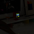 Newgate Monolith Lcd Alarm Clock Fire Engine Red-Newgate-Mood