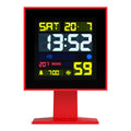 Newgate Monolith Lcd Alarm Clock Fire Engine Red-Newgate-Mood
