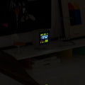 Newgate Monolith Lcd Alarm Clock White-Newgate-Mood