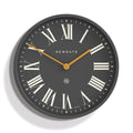 Newgate Mr Butler Wall Clock Moonstone Grey Reverse Dial-Newgate-Mood