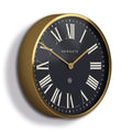 Newgate Mr Butler Wall Clock Radial Brass-Newgate-Mood