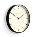 Newgate Mr Clarke Clock Dark Wood Dot Dial 40-Newgate-Mood