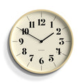 Newgate Mr Clarke Clock Pale Wood Hopscotch Dial-Newgate-Mood