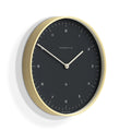 Newgate Mr Clarke Clock Pale Wood Oil Grey Dial*-Newgate-Mood