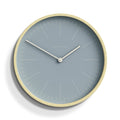 Newgate Mr Clarke Clock Pale Wood Pill Blue Dial 128-Newgate-Mood