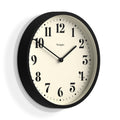 Newgate Number Four Wall Clock Matte Black-Newgate-Mood