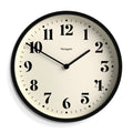 Newgate Number Four Wall Clock Matte Black-Newgate-Mood
