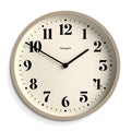 Newgate Number Four Wall Clock Matte Stone-Newgate-Mood