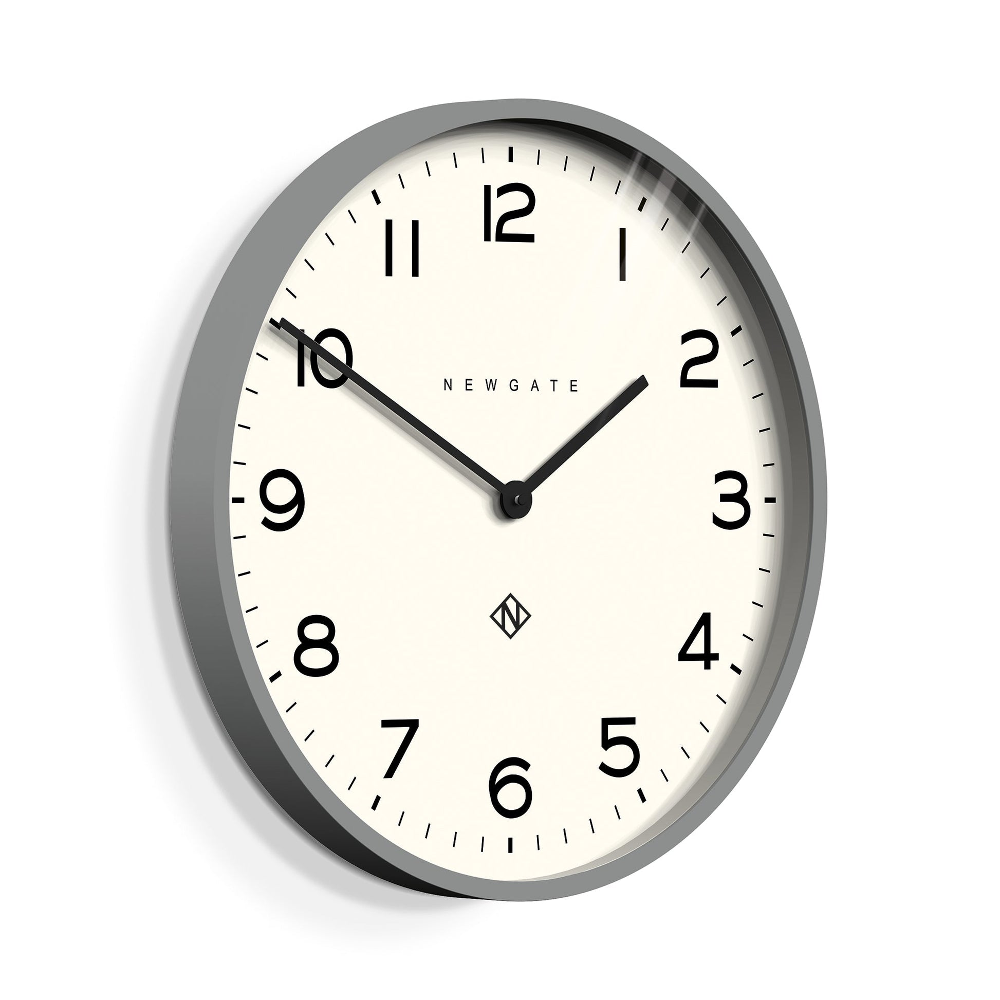 Newgate Number One Clock Echo Posh Grey-Newgate-Mood