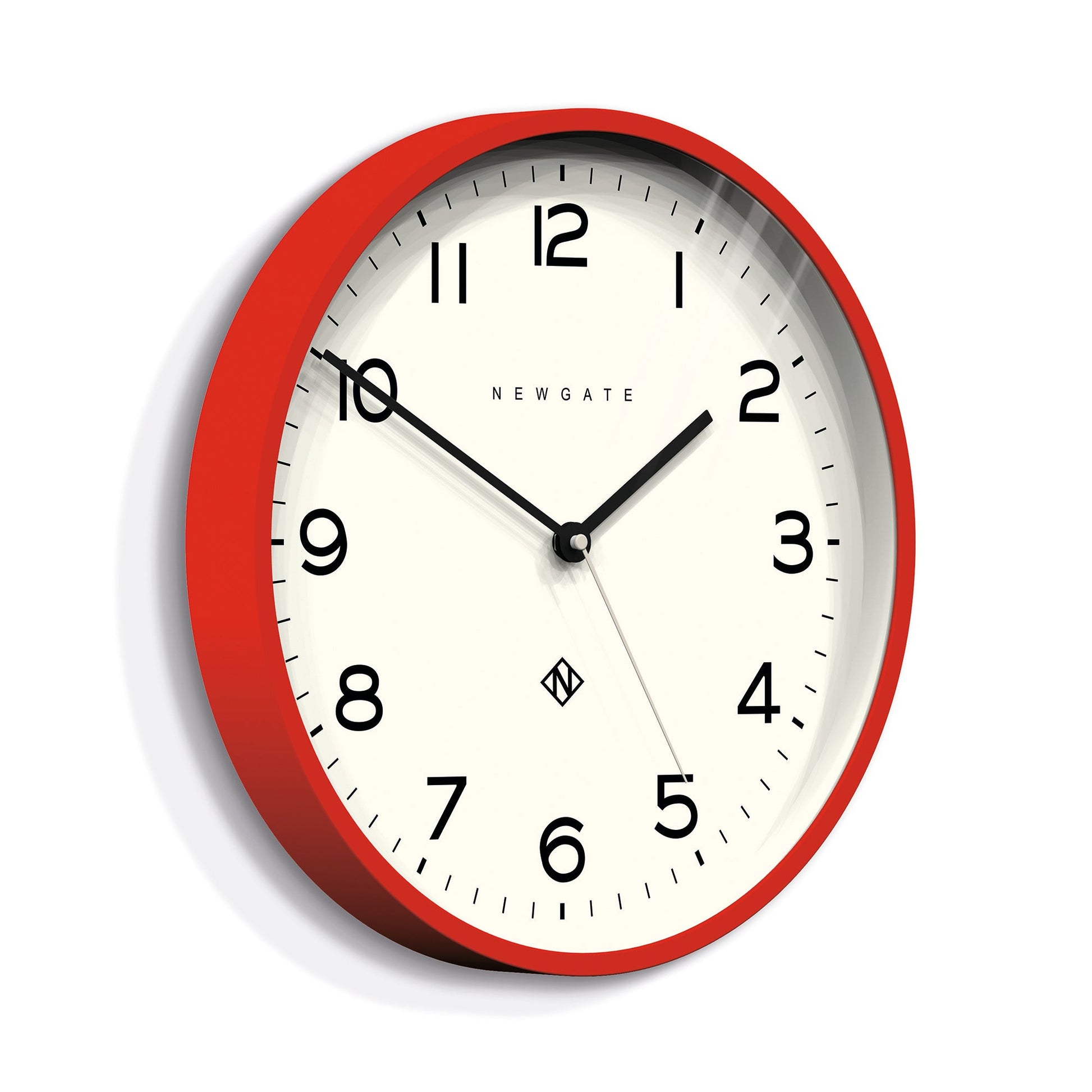 Newgate Number Three Echo Clock Silicone Red-Newgate-Mood