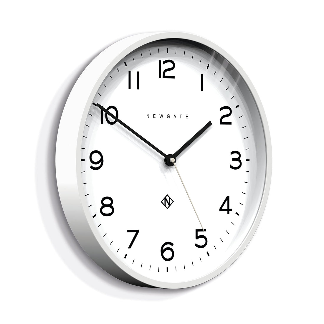 Newgate Number Three Echo Clock Silicone White*-Newgate-Mood