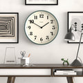 Newgate Number Two Wall Clock Asparagus Green-Newgate-Mood