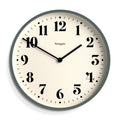 Newgate Number Two Wall Clock Asparagus Green-Newgate-Mood