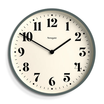 Newgate Number Two Wall Clock Asparagus Green-Newgate-Mood