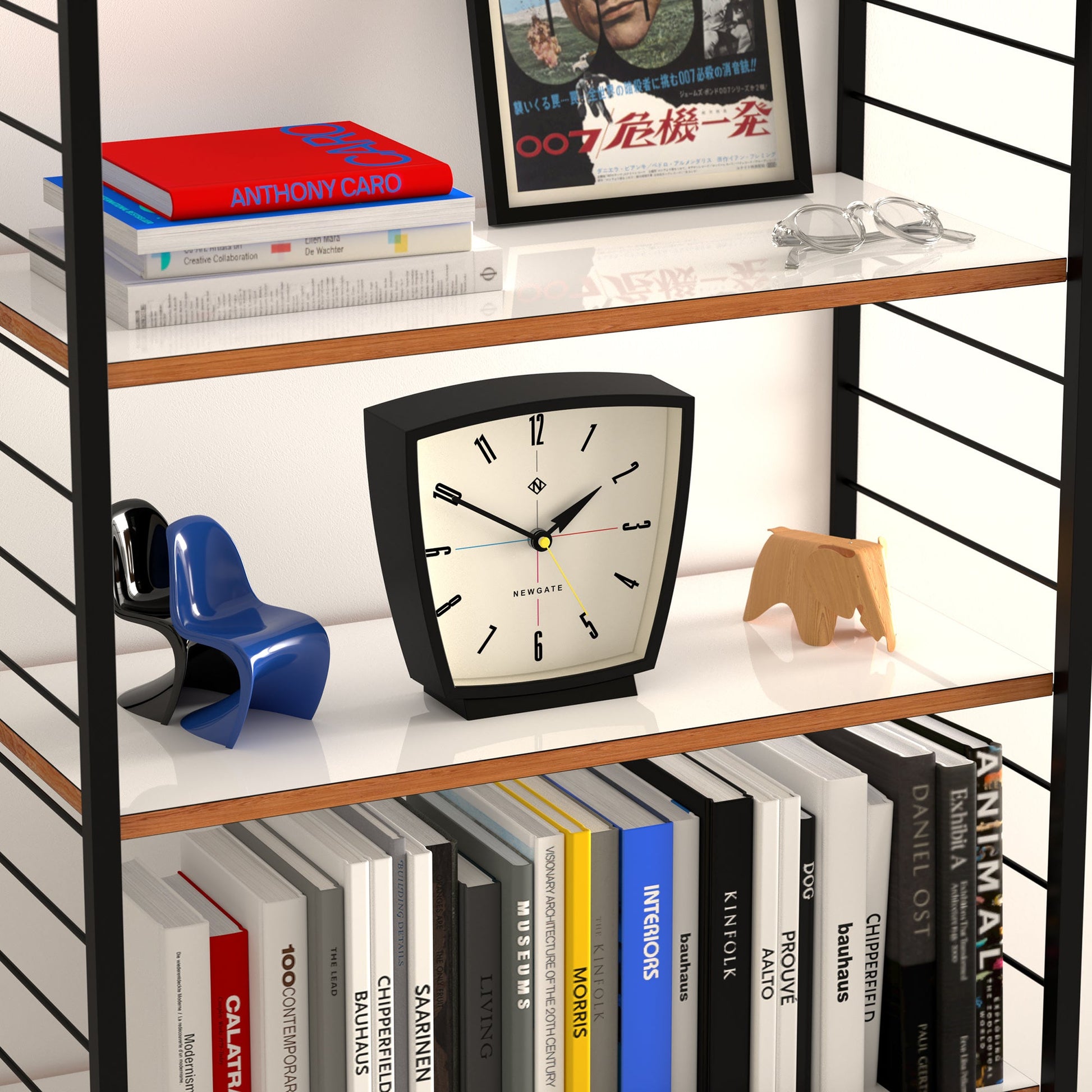 Newgate Odyssey Mantel Clock Black*-Newgate-Mood