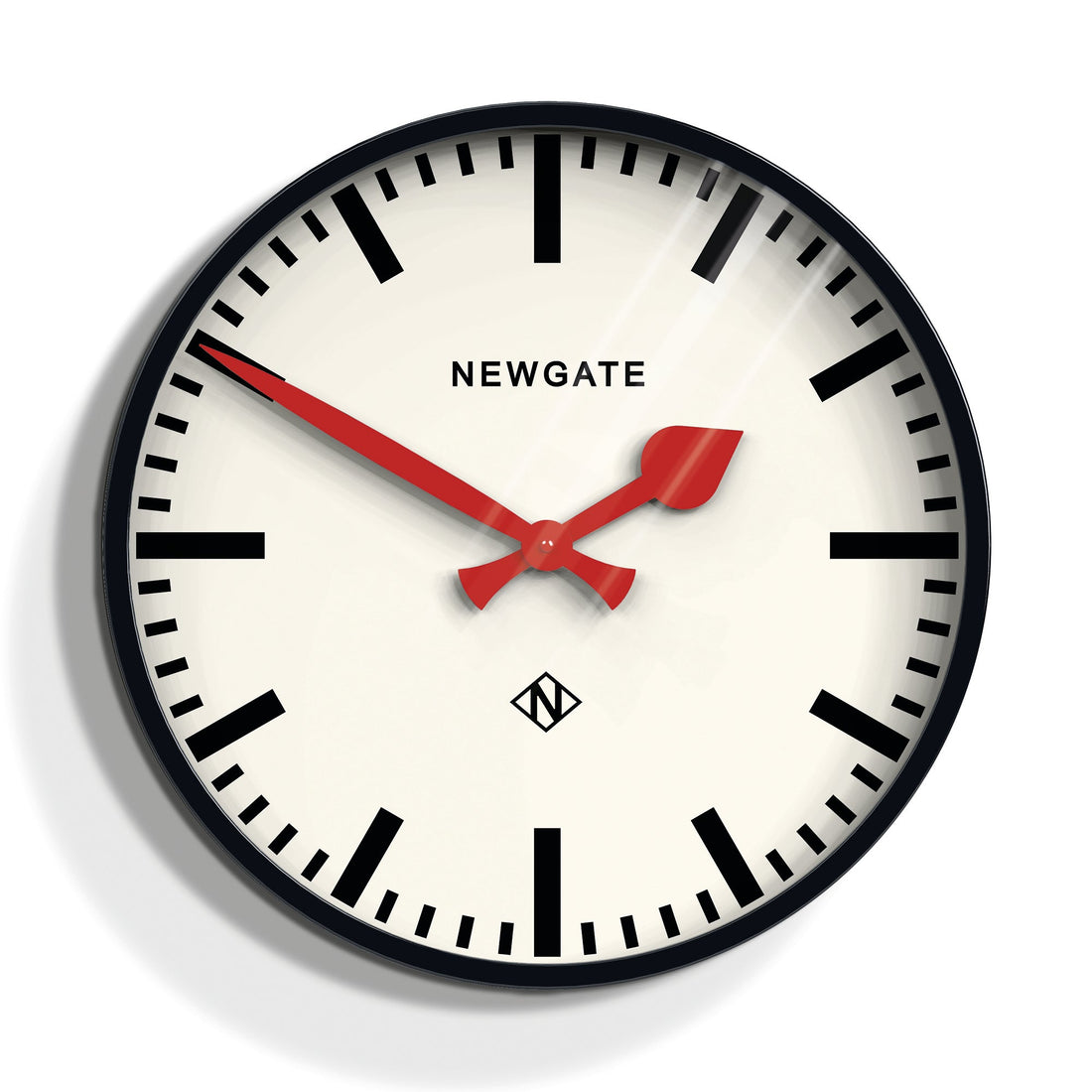 Newgate Putney Clock Black-Newgate-Mood