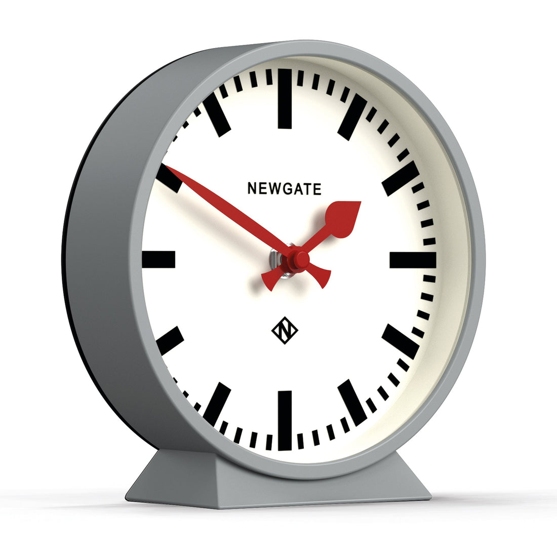 Newgate Railway Mantel Clock Posh Grey*-Newgate-Mood