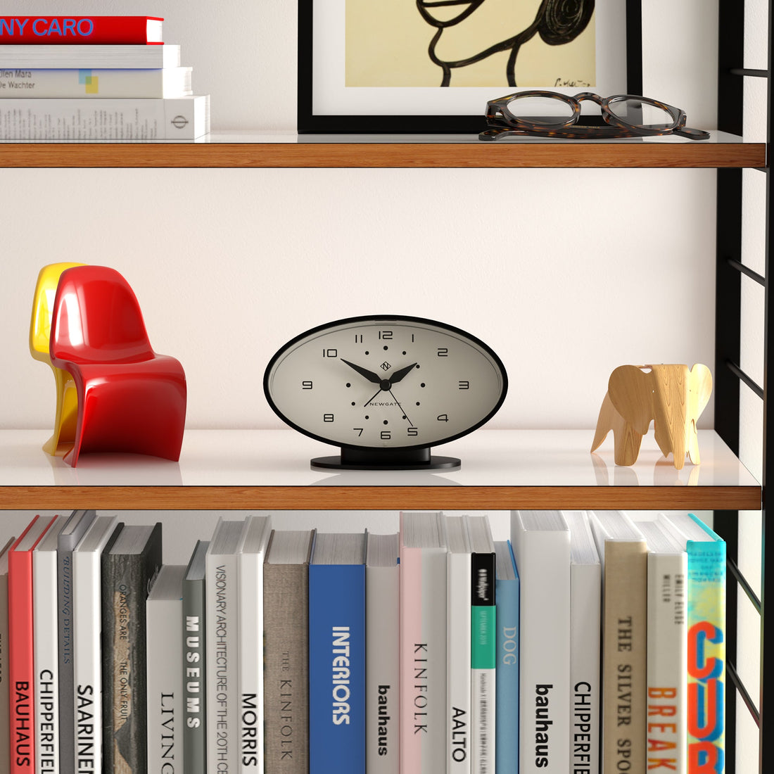 Newgate Ronnie Alarm Clock Black*-Newgate-Mood