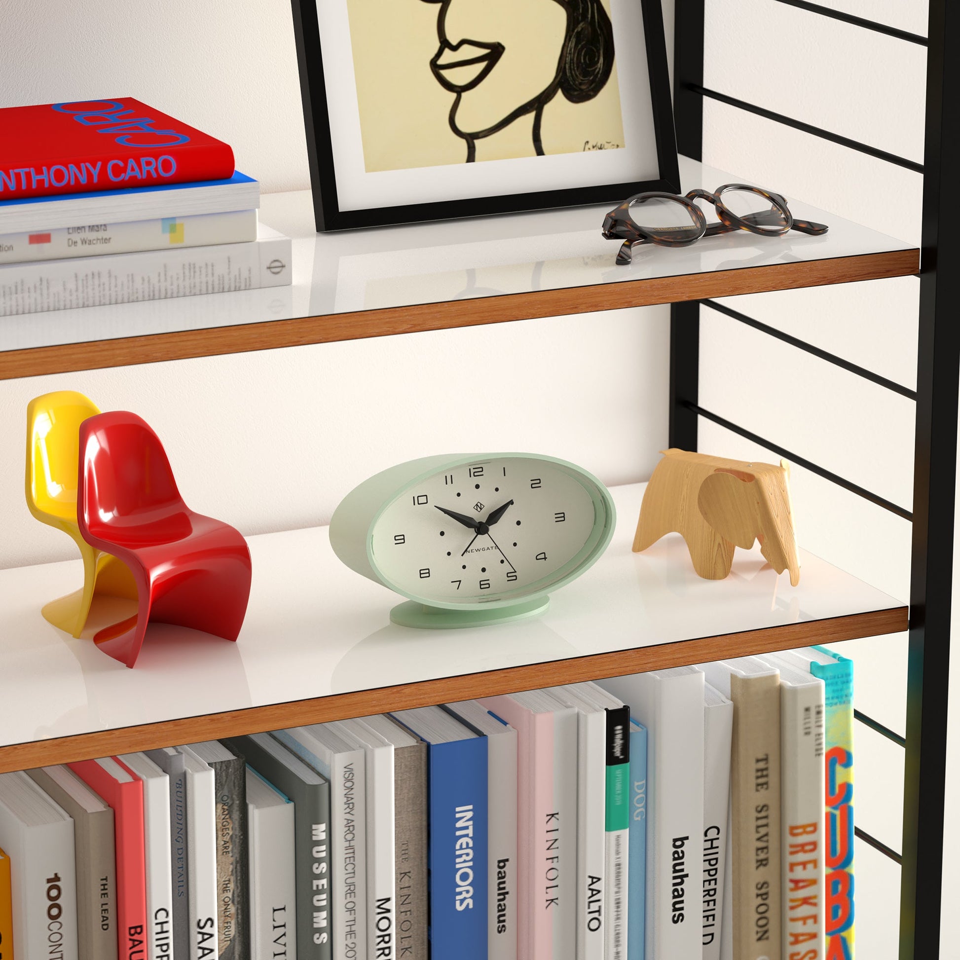 Newgate Ronnie Alarm Clock Neo Mint-Newgate-Mood