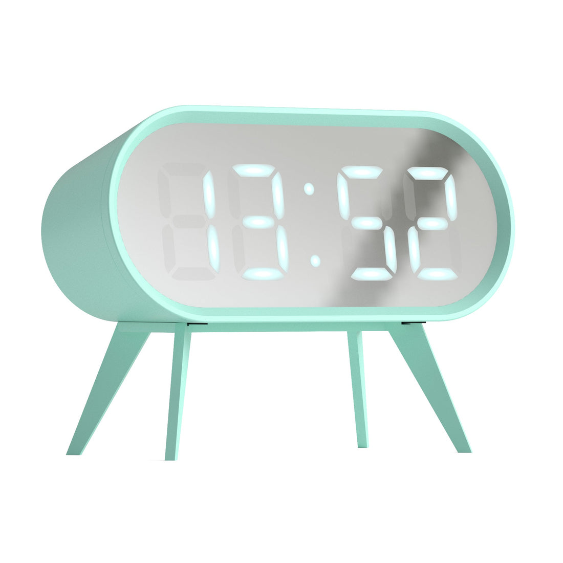 Newgate Space Hotel Cyborg Led Alarm Clock Blue-Newgate-Mood