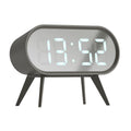 Newgate Space Hotel Cyborg Led Alarm Clock Grey-Newgate-Mood