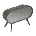 Newgate Space Hotel Cyborg Led Alarm Clock Grey-Newgate-Mood