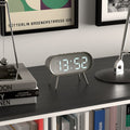Newgate Space Hotel Cyborg Led Alarm Clock Grey-Newgate-Mood