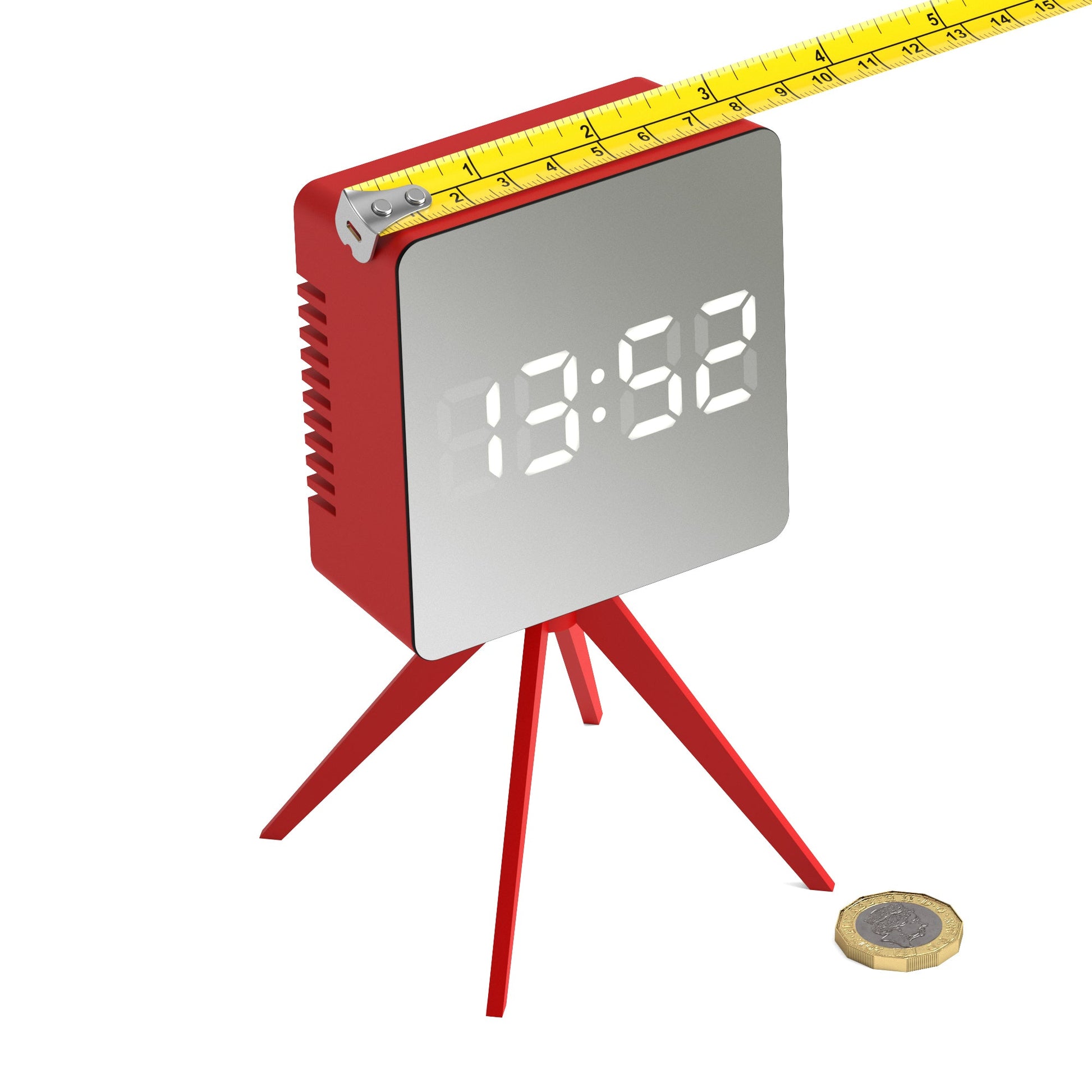 Newgate Space Hotel Droid Led Alarm Clock Red*-Newgate-Mood