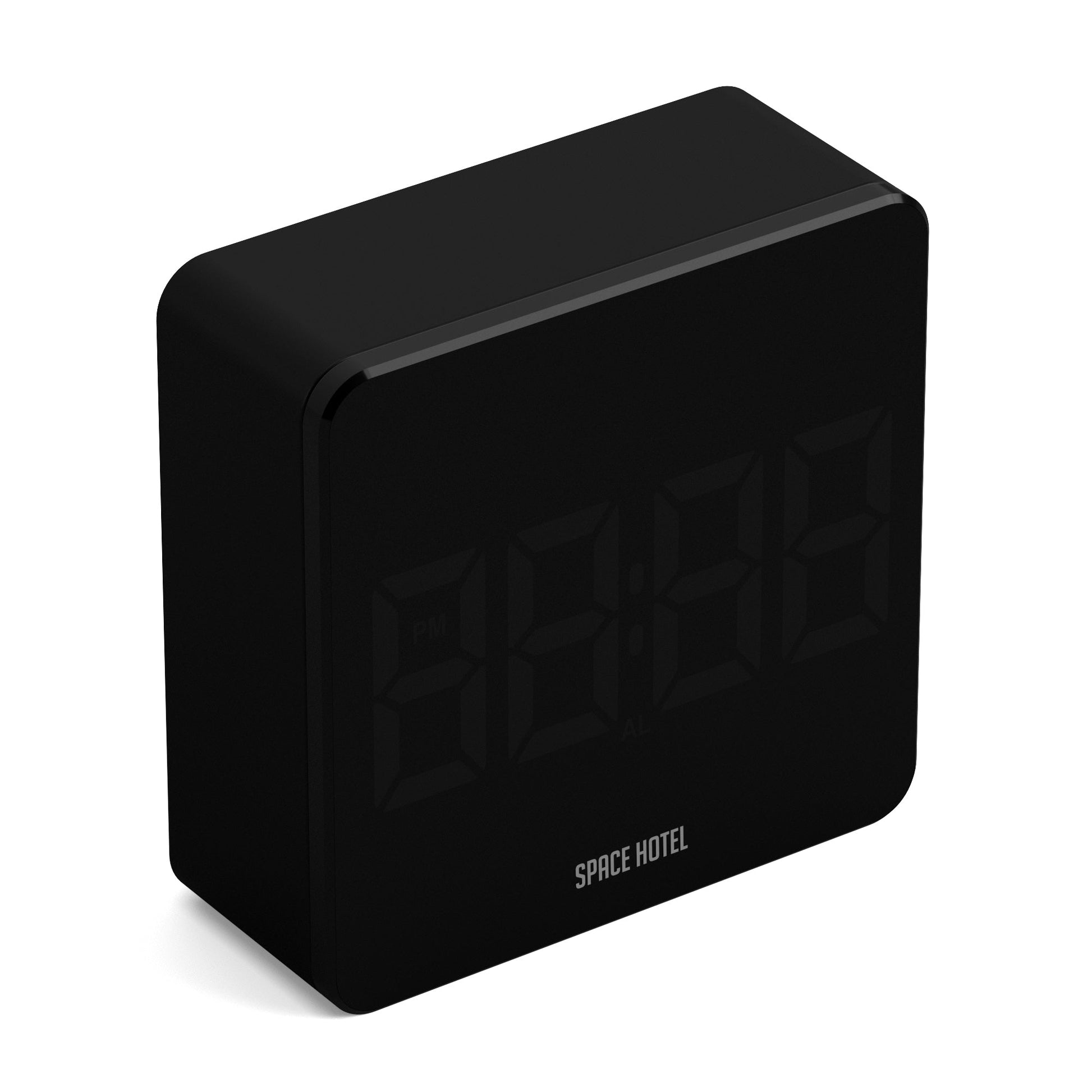 Newgate Space Hotel Orbatron Alarm Clock Black Case - Black Lens - Green Led-Newgate-Mood
