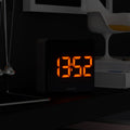 Newgate Space Hotel Orbatron Alarm Clock Black Case - Black Lens - Orange Led-Newgate-Mood