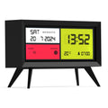 Newgate Spectronoma Lcd Alarm Clock Matte Black*-Newgate-Mood