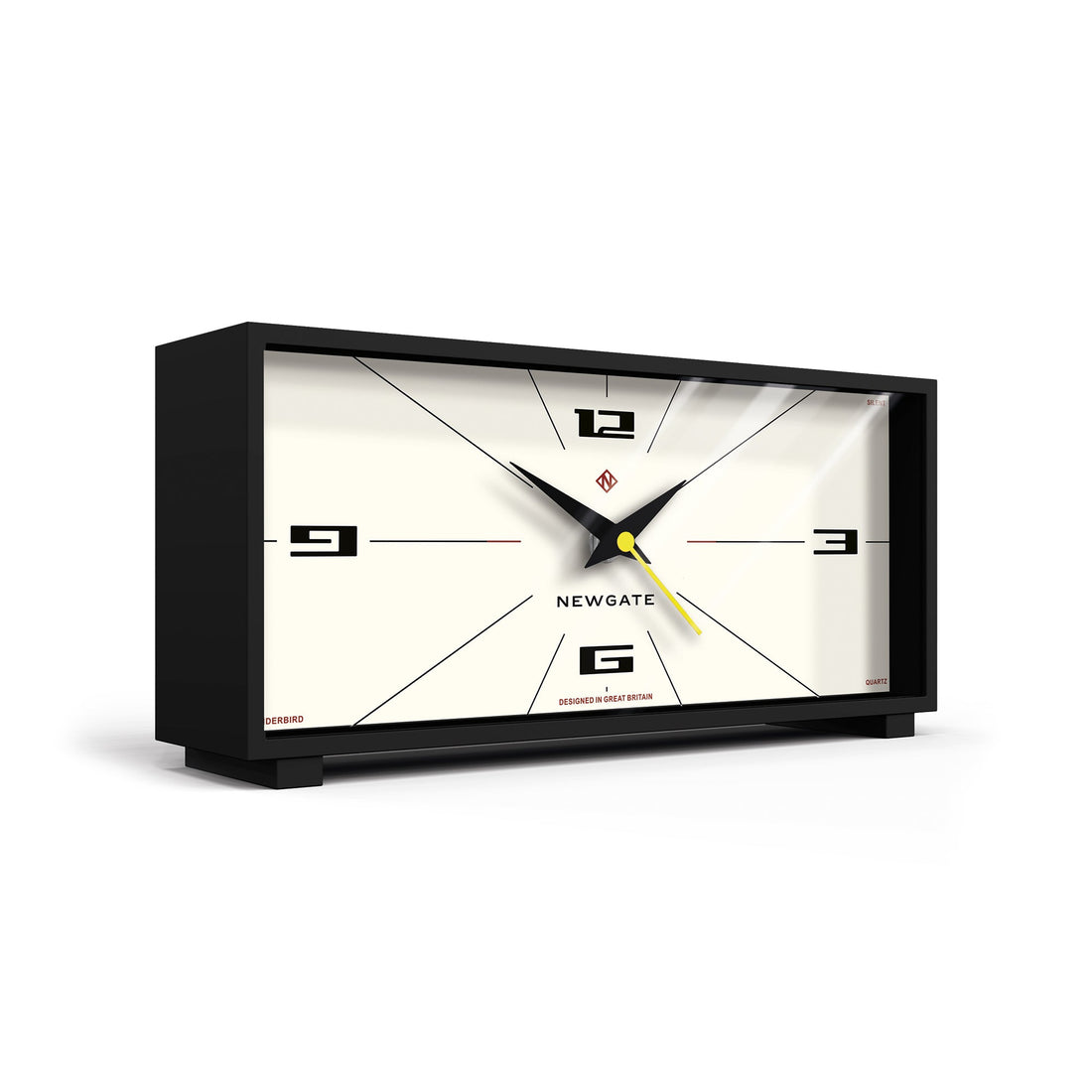 Newgate Thunderbird Mantel Clock Neutral Rocket Dial-Newgate-Mood