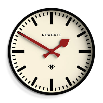 Newgate Universal Wall Clock Railway Dial Black-Newgate-Mood