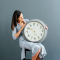 Newgate Westhampton Clock Posh Grey*-Newgate-Mood
