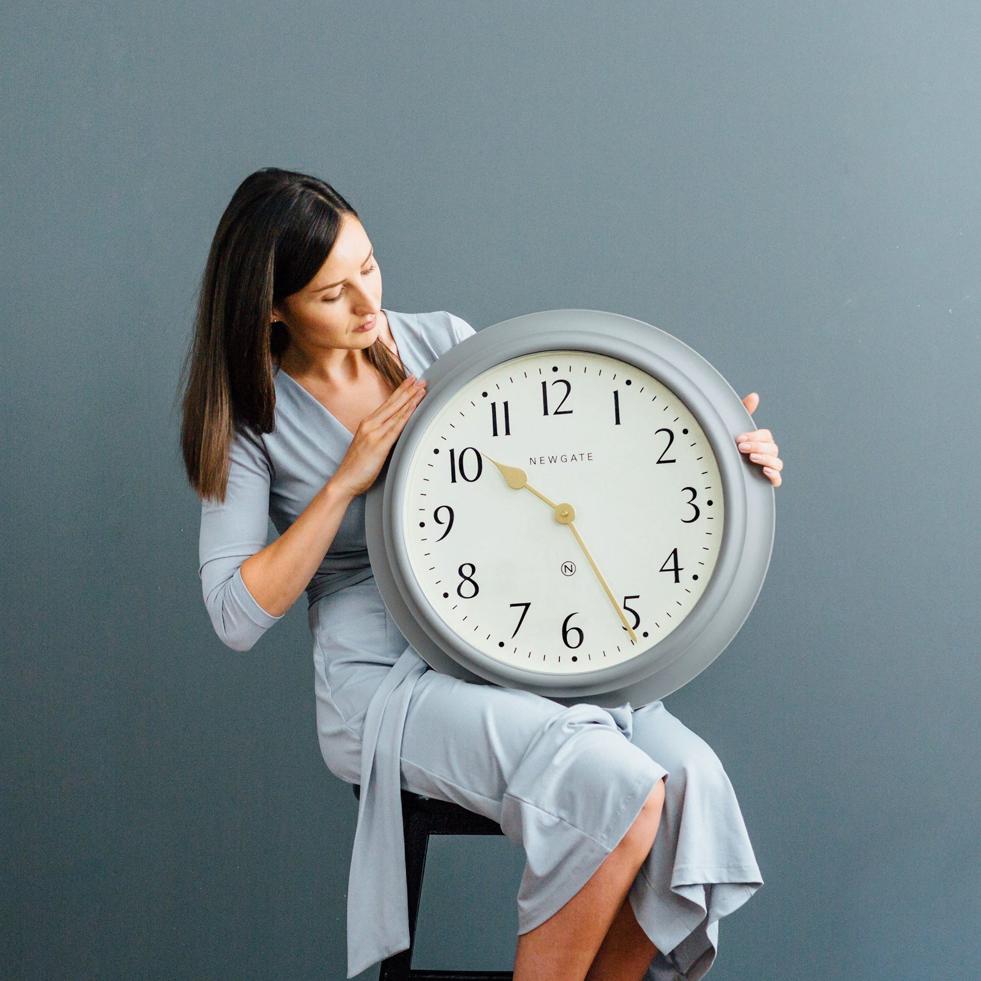 Newgate Westhampton Clock Posh Grey*-Newgate-Mood
